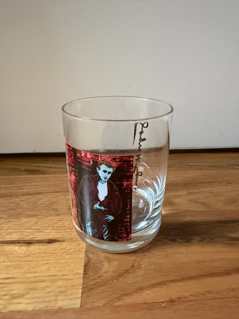 Andy Warhol | James Dean | Single Lowball Cocktail Glass